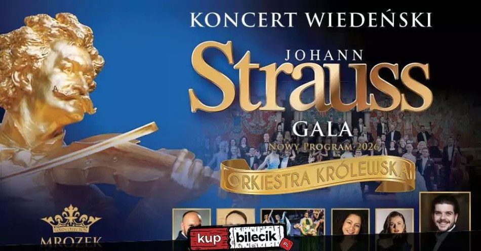 zdjęcie: Koncert Wiedeński - Johann Strauss Gala W świecie operetki / kupbilecik24.pl / Koncert Wiedeński - Johann Strauss Gala \