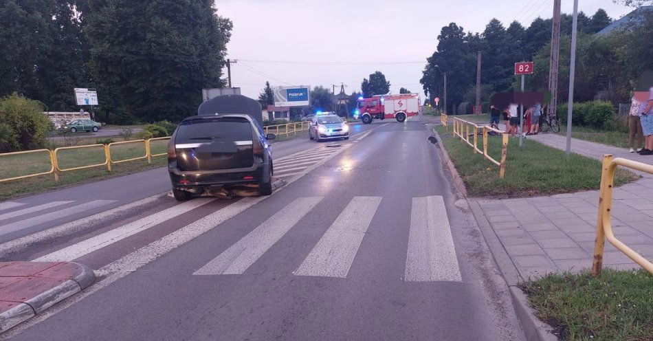 zdjęcie: Potrącenie 15 latki na przejściu dla pieszych / fot. KPP Lublin