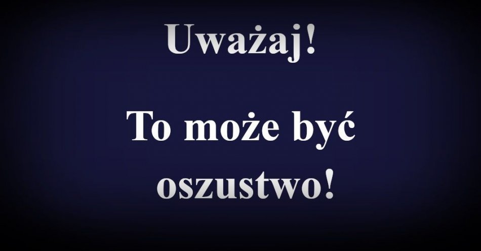 zdjęcie: Przez zeskanowany kod QR stracił 7000 złotych / fot. KMP Suwałki