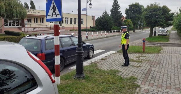 Czy twoje dziecko bezpiecznie dotrze do szkoły?Aleksandrowscy policjanci już to sprawdzili
