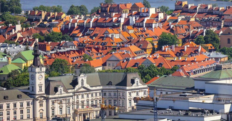 zdjęcie: Historyczny układ urbanistyczny placu Teatralnego wpisany do rejestru zabytków / fot. PAP