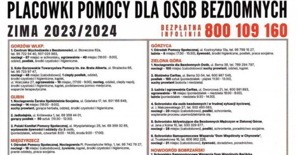 zdjęcie: Osoby bezdomne szczególnie narażone w czasie mrozu / fot. KPP Strzelce Krajeńskie