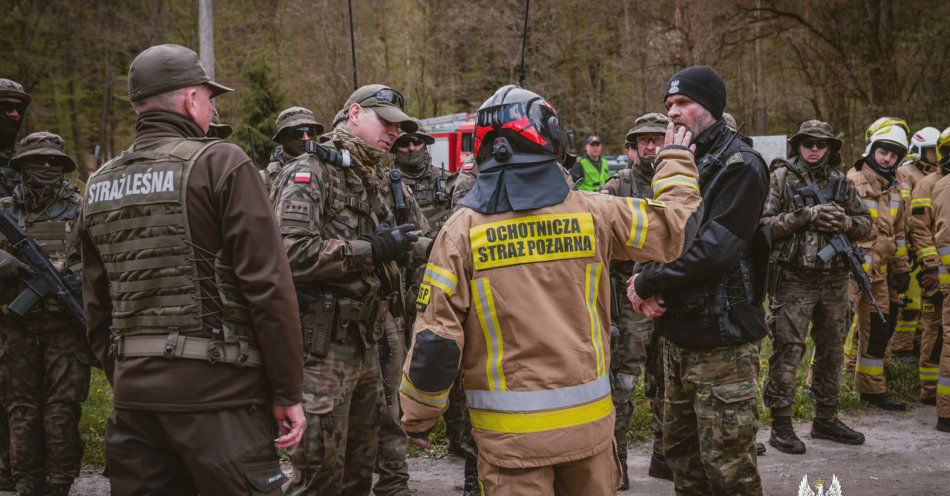 zdjęcie: Terytorialsi na ćwiczeniach ratowniczych Tomaszów-23 / fot. nadesłane