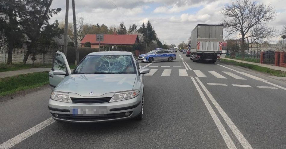 zdjęcie: 13-latek potrącony na pasach / fot. KMP Zamość