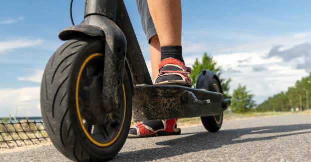 Wypadek na hulajnodze elektrycznej