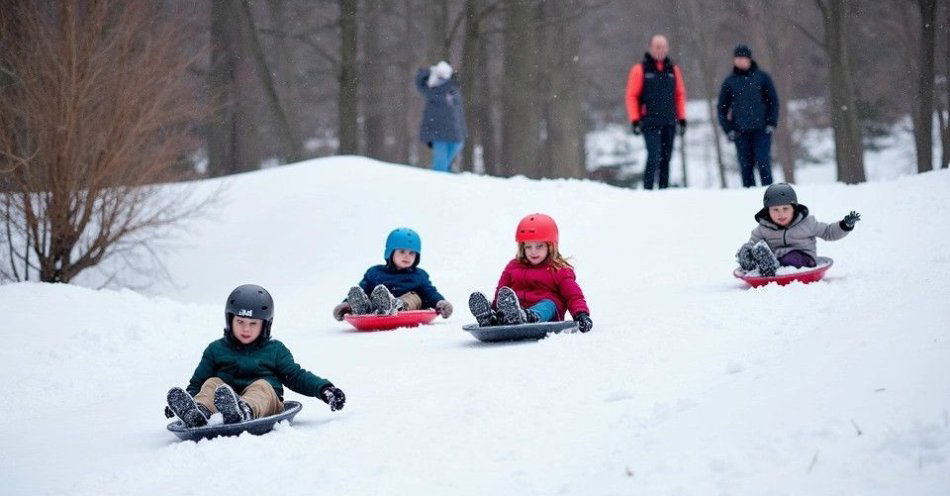 zdjęcie: Bezpieczne sanki w Bornem Sulinowie / TM/ przykładowa ilustracja