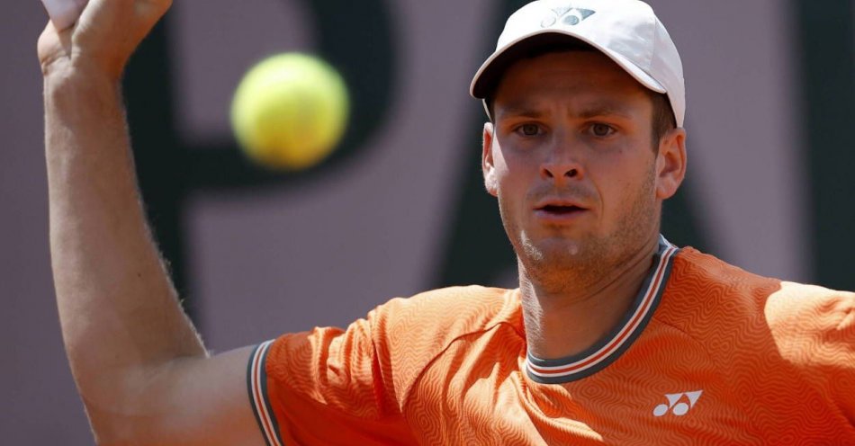 zdjęcie: French Open - Hurkacz awansował do drugiej rundy / fot. PAP