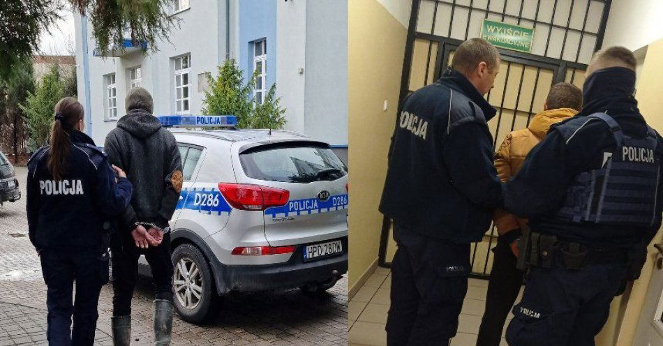 zdjęcie: Jeden znęcał się nad rodzicami, drugi nad żoną. Obaj trafili do aresztu. / fot. KPP Włodawa