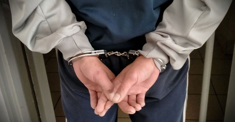 zdjęcie: Za groźby spędzi pół roku w areszcie / fot. KPP Bielsk Podlaski