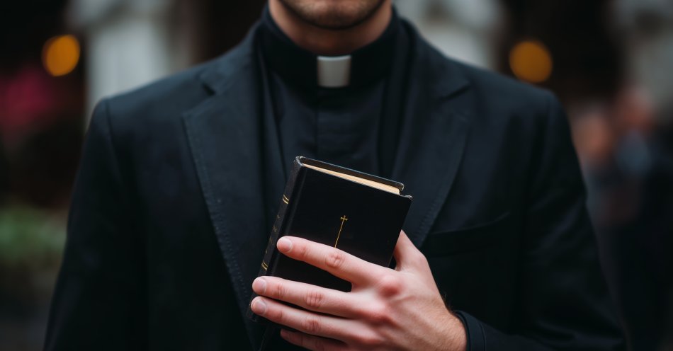 zdjęcie: Luterański ksiądz rozdaje Biblię rowerzystom pokonującym Salmopol / v66559341