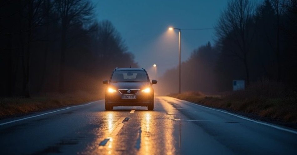 zdjęcie: Jesień i zima na drogach: sprawdź czy światła ratują życie / TM/ przykładowa ilustracja