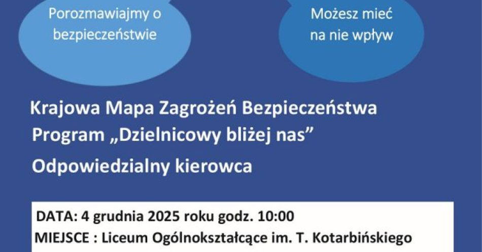 zdjęcie: Debata o bezpieczeństwie młodych kierowców w Sępólnie Krajeńskim / fot. KPP Sępólno Krajeńskie