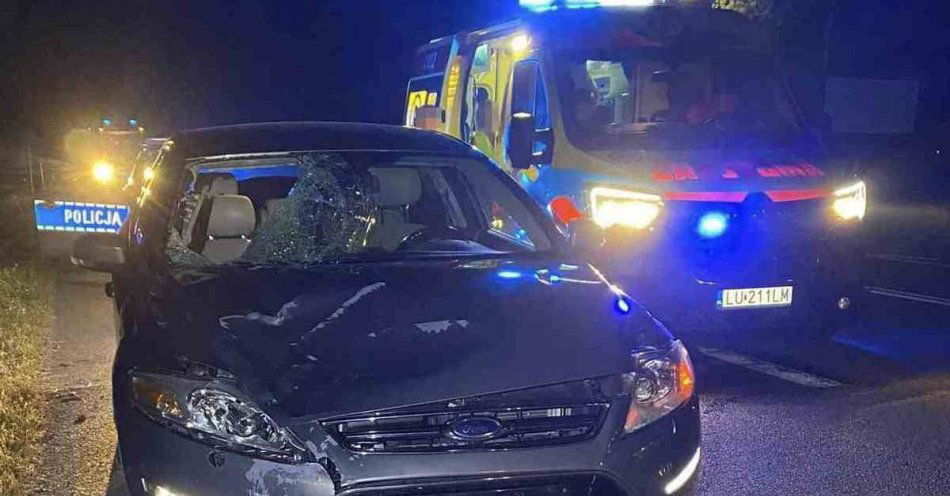 zdjęcie: Wypadek ze skutkiem śmiertelnym / fot. KPP Świdnik