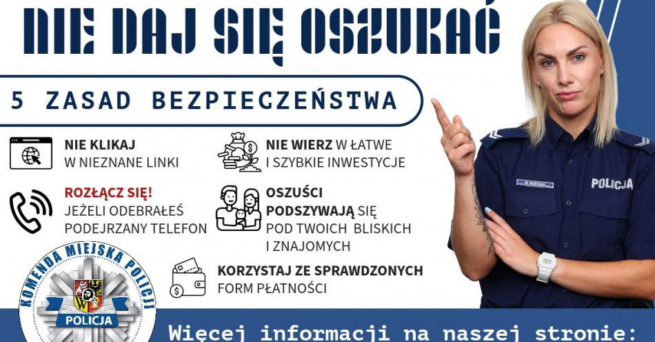 zdjęcie: Kolejni mieszkańcy powiatu wrocławskiego padli ofiarą oszustów podających się za pracowników banku, tracąc w ten sposób ponad 150 tys. zł / fot. KMP w Wrocławiu