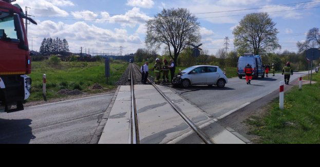 O krok od tragedii na przejeździe kolejowym