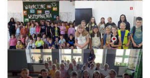 Dalszy ciąg "Bezpiecznej drogi do szkoły" dzieci z powiatu ostrowskiego