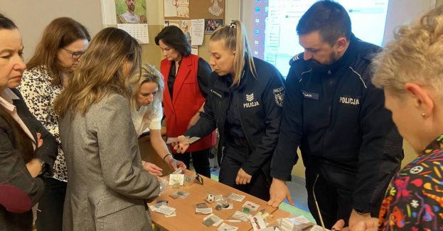 Spotkanie policjantów z nauczycielami