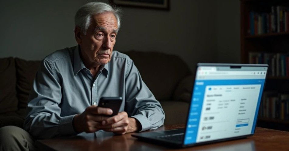 zdjęcie: Senior z powiatu trzebnickiego stracił 10 tys. zł przez AnyDesk / TM/ przykładowa ilustracja
