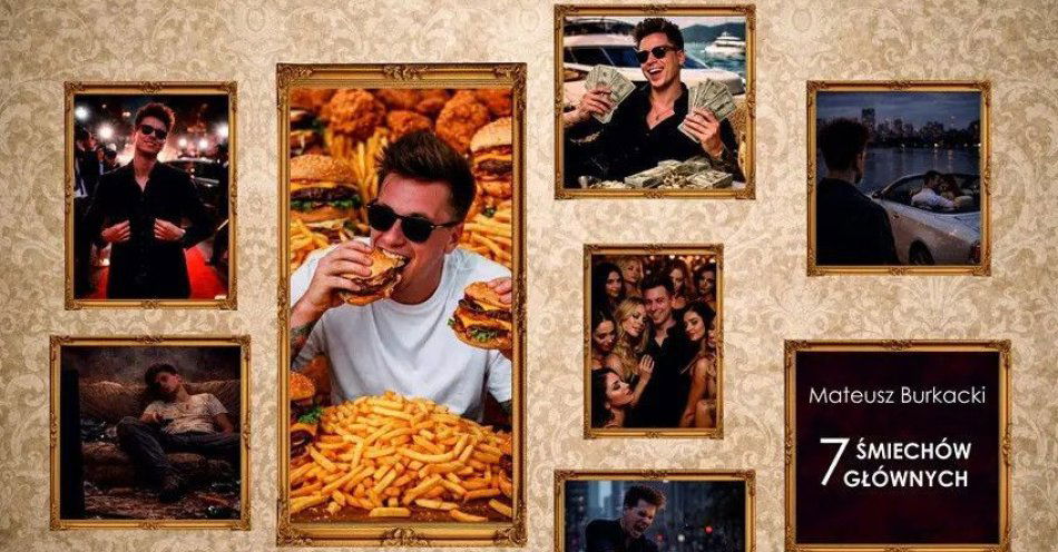zdjęcie: Mateusz Burkacki w programie 7 śmiechów głównych / kupbilecik24.pl / Mateusz Burkacki w programie \