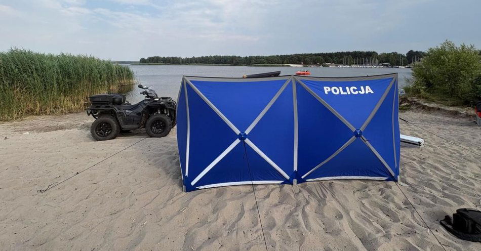 zdjęcie: Tragiczne rozpoczęcie sezonu nad Zalewem Sulejowskim - nie żyją dwie osoby / fot. KMP w Piotrkowie Trybunalskim