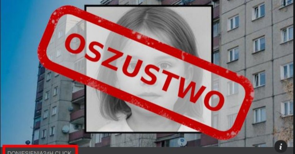 zdjęcie: Uwaga nie dajcie się nabrać na fałszywe informacje! To oszustwo / fot. KPP w Świdnicy