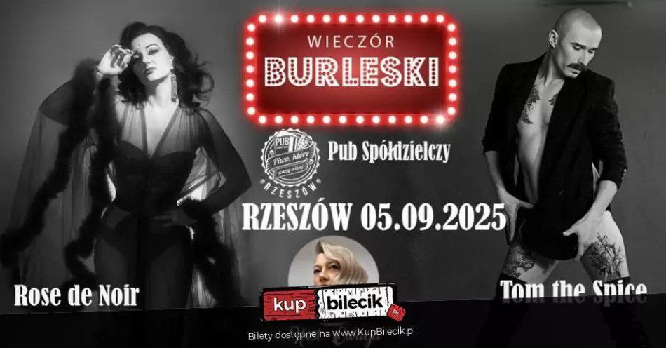 zdjęcie: Burleska by Rose de Noir w Pubie Spółdzielczym / kupbilecik24.pl / Burleska by Rose de Noir w Pubie Spółdzielczym