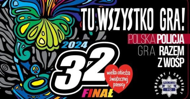 Policjanci grają z WOŚP!