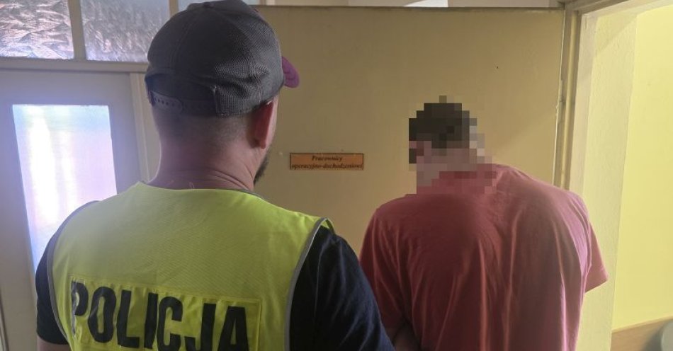 zdjęcie: Dwóch mężczyzn zatrzymanych po kradzieży i zniszczeniu mienia / fot. KPP w Trzebnicy