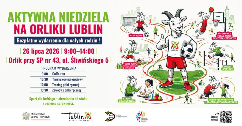 zdjęcie: Aktywna Niedziela na Orliku. 7 sportowych niedziel dla całych rodzin / fot. nadesłane