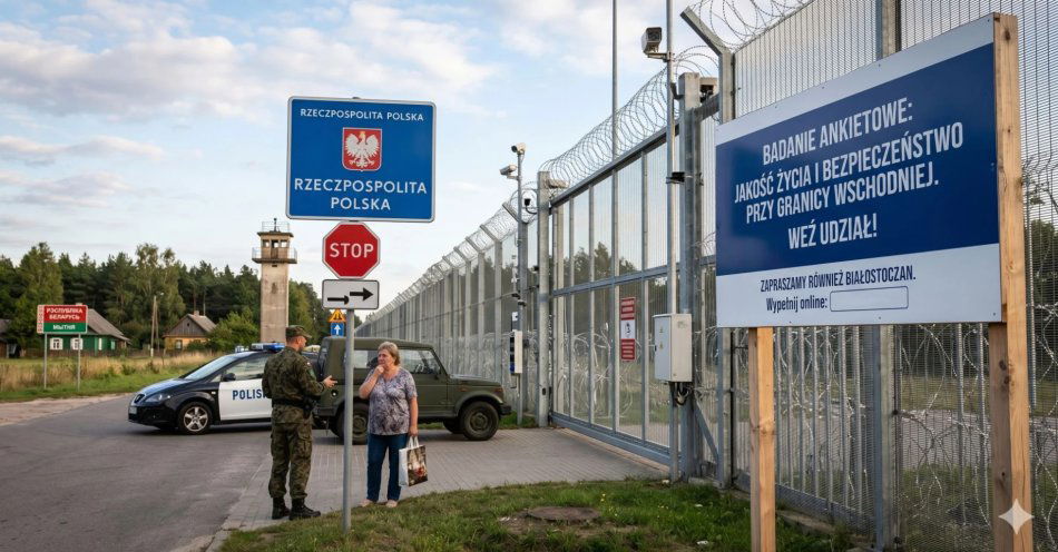zdjęcie: Jak żyje przy granicy? Białostoczanie, zabierzcie głosy! / ai/gem/202606231004