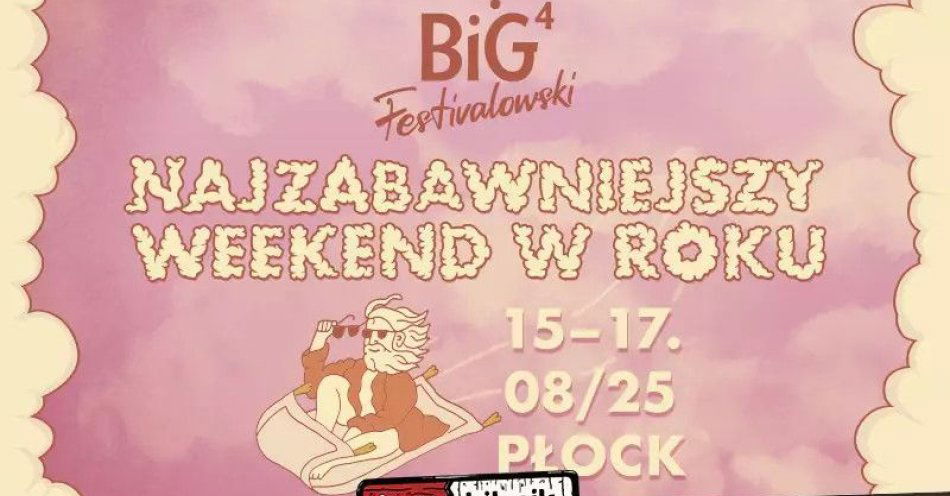 zdjęcie: BiG Festivalowski 2025 - Najzabawniejszy weekend w roku! / kupbilecik24.pl / BiG Festivalowski 2025 - Najzabawniejszy weekend w roku!