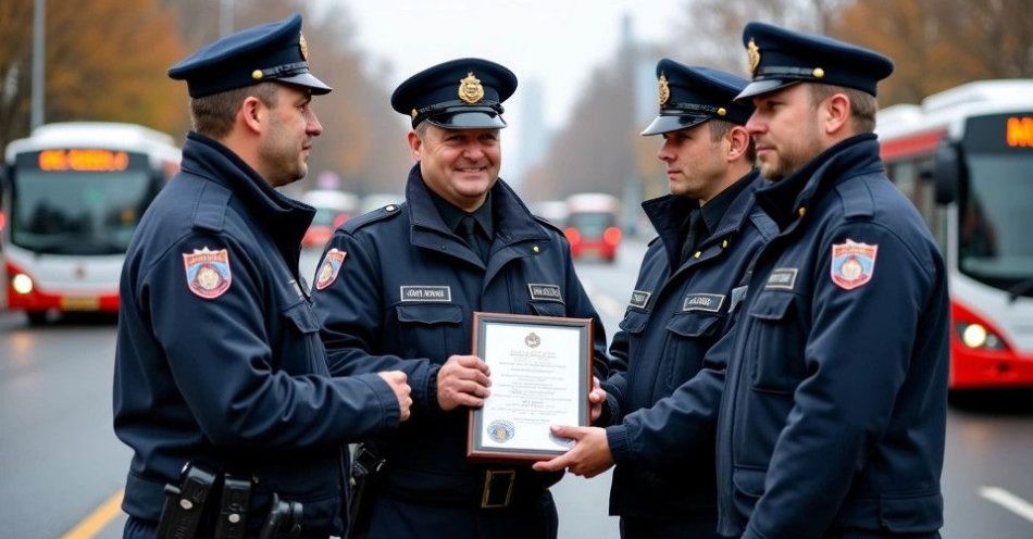 zdjęcie: Prezesi MPK dziękują policji za skuteczne działania we Wrocławiu / TM/ przykładowa ilustracja