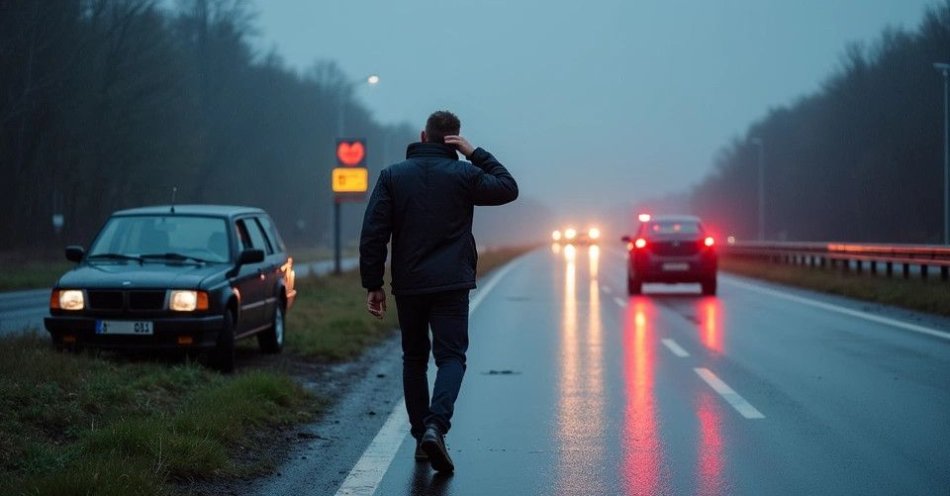 zdjęcie: Mężczyzna chodził po A2 miał trzy zakazy i był na narkotykach / TM/ przykładowa ilustracja