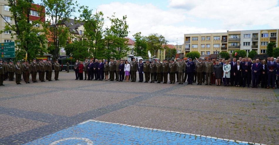 zdjęcie: Komenda Powiatowa Policji w Gołdapi włączyła się w uroczyste obchody / fot. KPP w Gołdapi