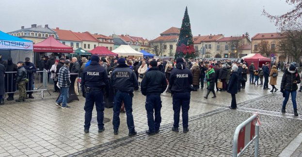 Tłumy na Wigilii Mieszkańców w Olkuszu