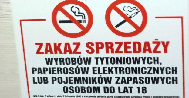 Mimo zakazu sprzedawał nieletnim wyroby nikotynowe