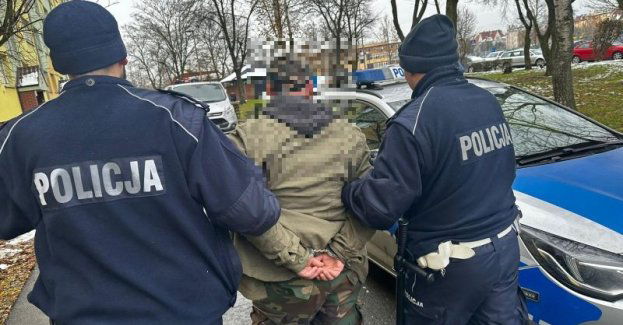 Po libacji alkoholowej zaatakował mężczyznę. Został szybko ustalony i trafił do policyjnej celi