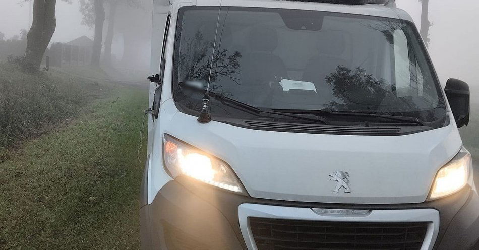 zdjęcie: Potrącony rowerzysta z poważnymi obrażeniami / fot. KPP w Lipnie
