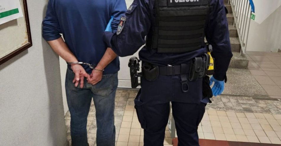 zdjęcie: Pościg na DK74. Zatrzymani agresywni mężczyźni z bronią / fot. KPP w Wieluniu