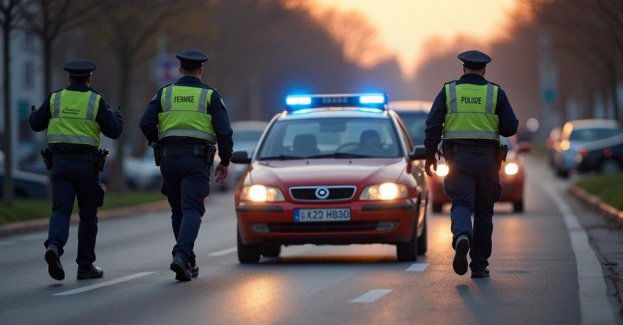 Policjanci eskortowali dziecko z problemami oddechowymi do szpitala