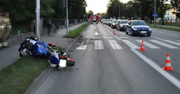 Nie ustąpił pierwszeństwa podczas zmiany pasa ruchu