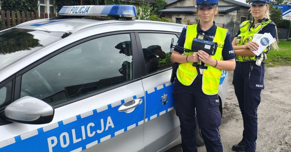 zdjęcie: Sieradzcy policjanci walczą z nadmierną prędkością / fot. KPP w Sieradzu