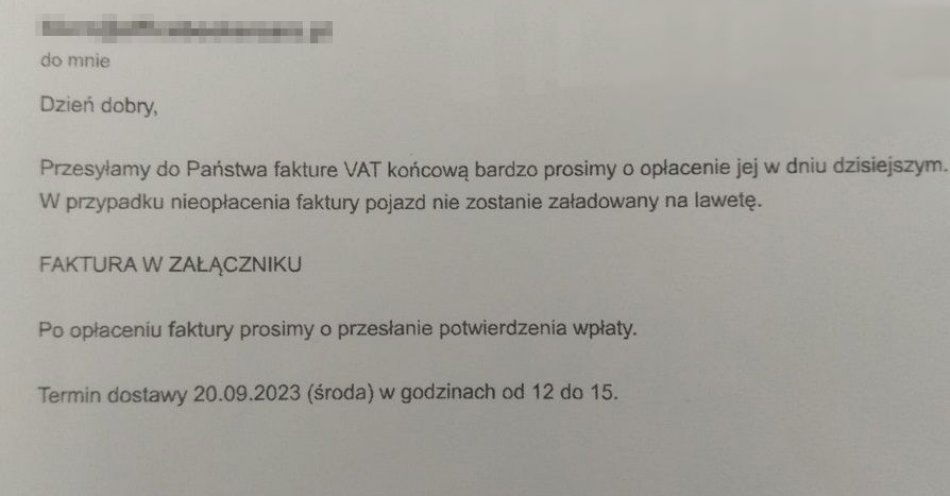 zdjęcie: Chciał kupić samochód stracił ponad 70 tys. zł / fot. KMP Biała Podlaska