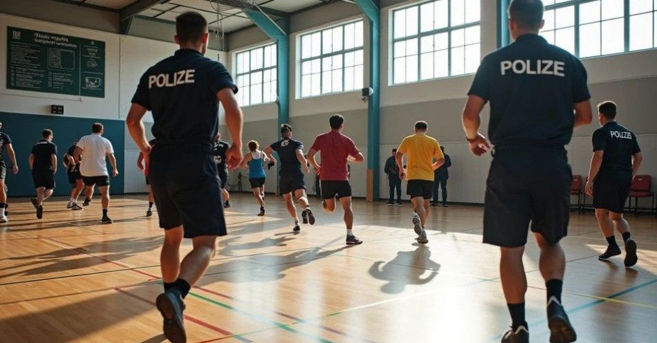 zdjęcie: Próbny test sprawności dla kandydatów do Policji w Krapkowicach / TM/ przykładowa ilustracja