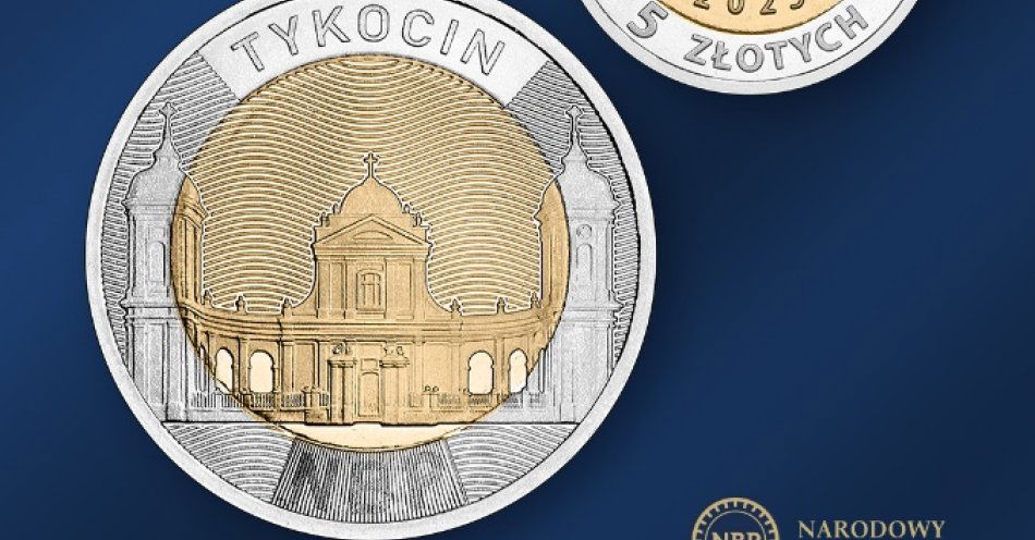 zdjęcie: Tykocin nowa moneta okolicznościowa NBP / fot. nadesłane
