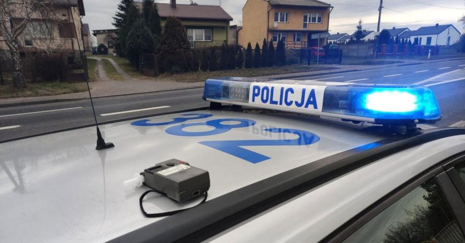 zdjęcie: Pędził motocyklem 123 km/h w terenie zabudowanym - policjanci przerwali niebezpieczną jazdę / fot. KPP w Opocznie