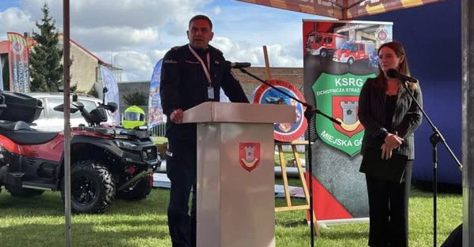 zdjęcie: Rawiccy funkcjonariusze na konferencji SAREX w Miejskiej Górce / fot. KPP Rawicz