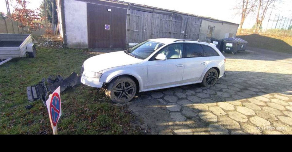 zdjęcie: Odzyskano skradzione Audi Zatrzymano 17 latka / fot. KPP w Łańcucie