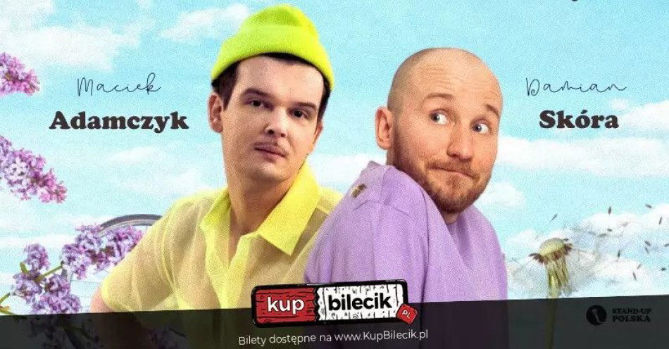 zdjęcie: Maciej Adamczyk i Damian Skóra Polska Komentująca na żywo! / kupbilecik24.pl / Maciej Adamczyk i Damian Skóra