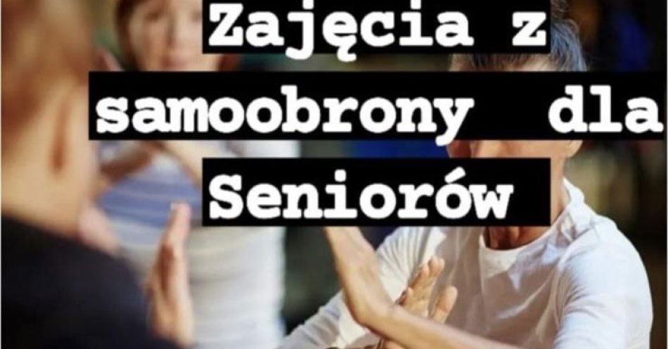 zdjęcie: Zajęcia z samoobrony dla Seniorów / fot. KMP w Legnicy